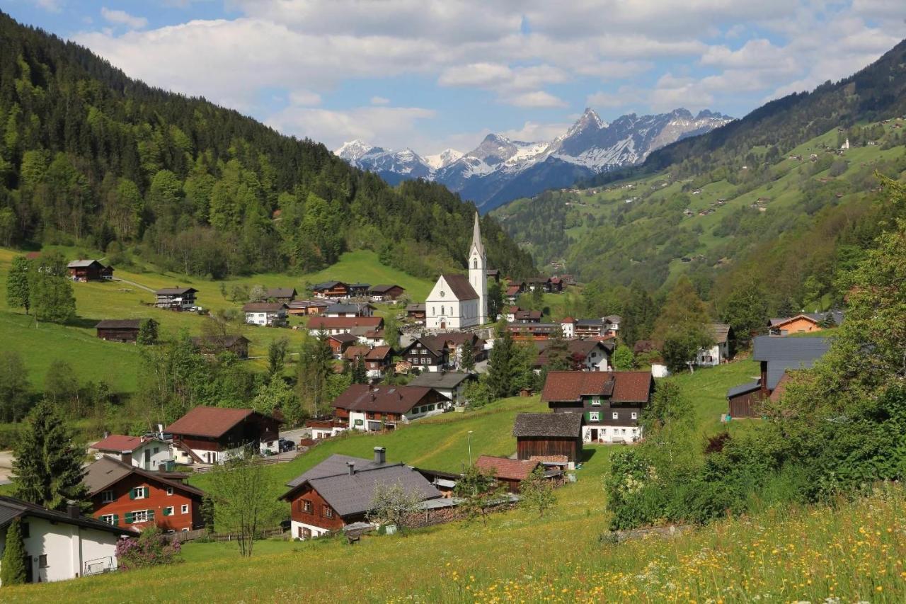 Ferienwohnung Haus Saler Silbertal Exterior foto